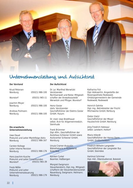 Jahresbericht 2011 - Volksbank eG