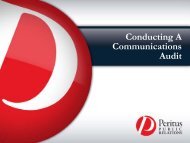 Conducting a Communications Audit - Center for Nonprofit Excellence