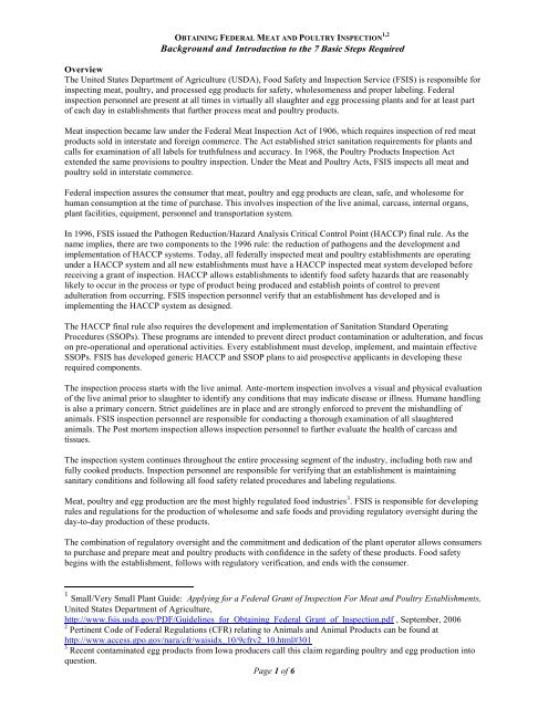 Poultry Inspection Mark Template.pdf Obtaining Federal Meat & Poultry Inspection