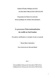 Le processus d'internationalisation du conflit au Sud-Soudan