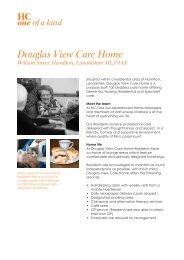 Douglas View Care Home - HC One