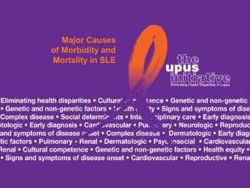 PDF of Entire Slide Set - The Lupus Initiative