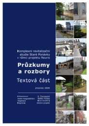 11. záměry v území - Revitalizace Staré Ponávky - Brno