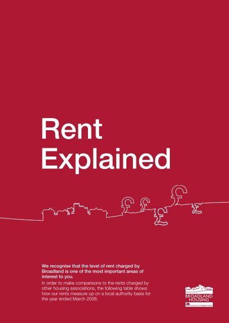 Your rent explained - Broadland Housing Association