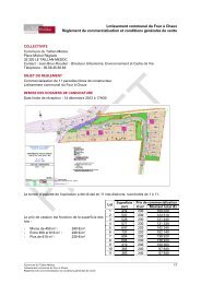 Lotissement communal du Four à Chaux Règlement ... - Taillan-Médoc