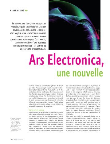 Ars Electronica 2008 - Dominique Moulon