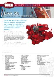 EPA 36 Specifications - Bukh