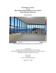 feasibility study hawthorne redfish restaurant & inn port ... - John Irwin