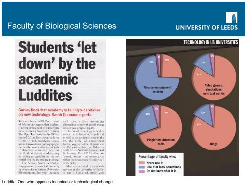 The session PowerPoint presentation - University of Leeds