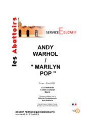 Marilyn Pop - les Abattoirs