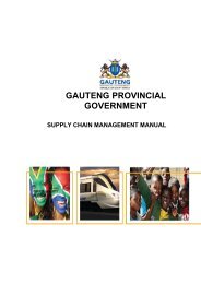 GPG SCM 06 2012 - Gauteng Provincial Treasury