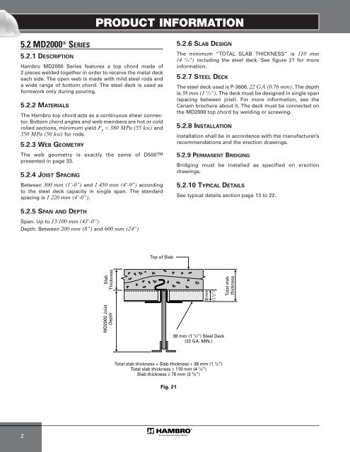 MEP-Technical Manual CDN 0408.qxd - Hambro