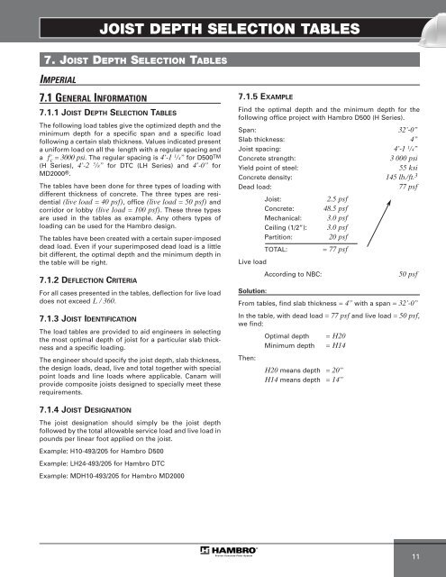 MEP-Technical Manual CDN 0408.qxd - Hambro