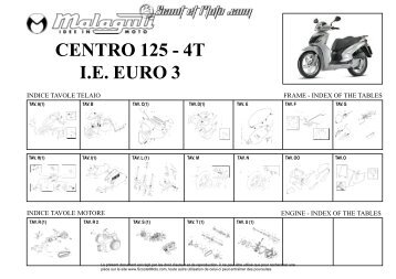 TAV. CENTRO 125 / 4T - IE Euro 3 - Scoot et Moto