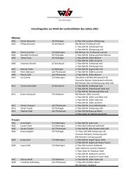 zur Vorschlagsliste (korrigiert) - WLV-Kreis Reutlingen