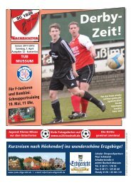 mo. – fr. 9 – 12.30 Uhr, 14 - SC 26 Bocholt eV