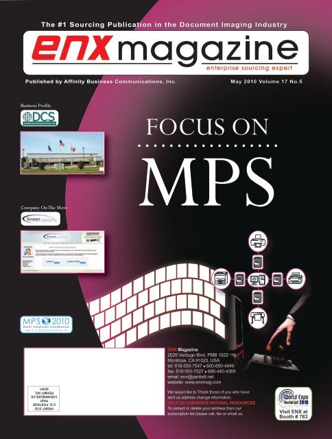 May 2010 Issue PDF - ENX Magazine