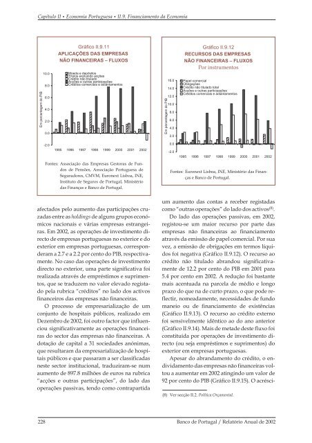 RelatÃ³rio Anual - 2002 - Banco de Portugal