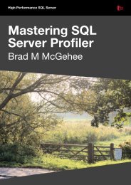 Mastering SQL Server Profiler - Red Gate Software