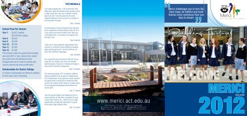 Merici Prospectus 2012.pdf - Merici College