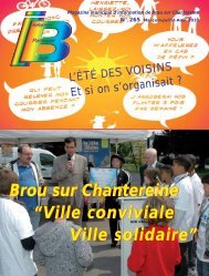 Brou sur Chantereine âVille conviviale Ville solidaireâ Brou sur ...