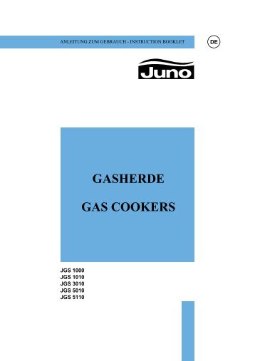 GASHERDE GAS COOKERS
