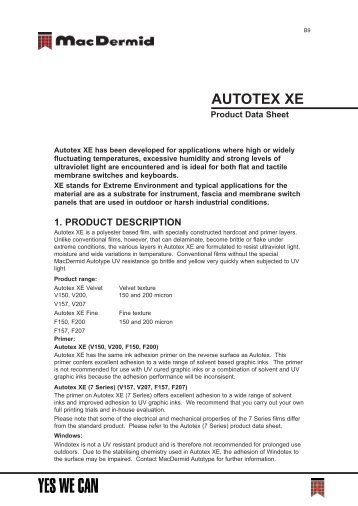 Autotex XE - MICHEL ITC AG