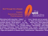 PDF of Entire Slide Set - The Lupus Initiative
