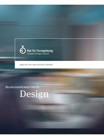 Auf einen Blick (pdf) - German Design Council