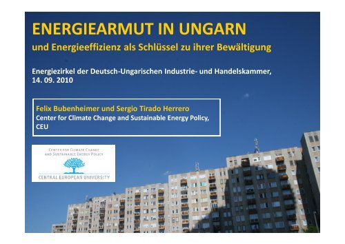 (in)effizienz Komponenten der Energiearmut Energie