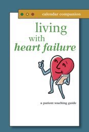 Heart Failure Patient Teaching Guide 2011 - Robert Wood Johnson ...