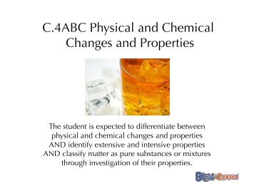 C.4ABC Physical and Chemical Changes and Properties