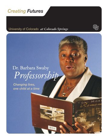 Professorship - University of Colorado Foundation