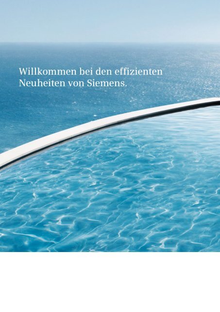 Hausgeräte 2012 - Siemens