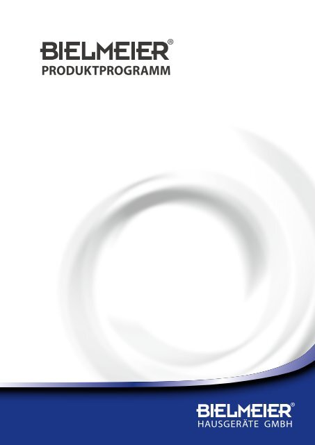 Bielmeier Produktkatalog 2012