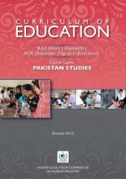 Pakistan Studies - USAID Teacher Education Project