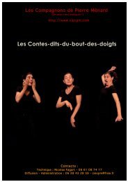 Les Contes-dits-du-bout-des-doigts - ThÃ©Ã¢tre de la Maison du Peuple