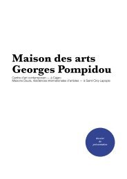 Maison des arts Georges Pompidou - Office de tourisme du Pays de ...