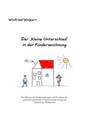 Winfried Wolpert Der „kleine Unterschied“ - in der Kinderzeichnung