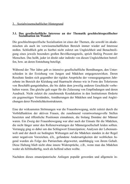 Winfried Wolpert Der „kleine Unterschied“ - in der Kinderzeichnung