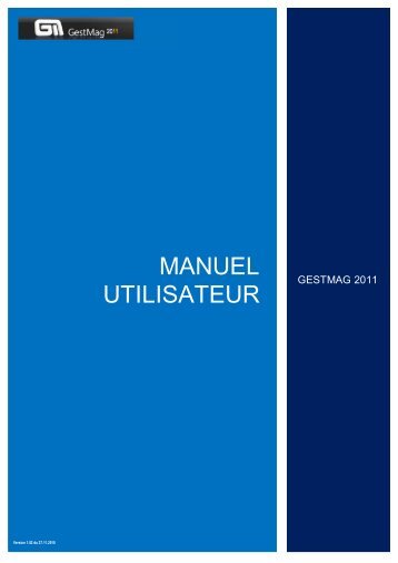 MANUEL - GESTMAG2011 - V1.02 - Solumag