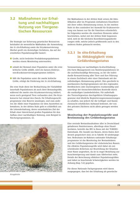 Tiergenetische Ressourcen in Deutschland - BMELV
