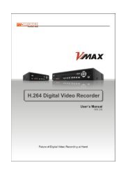 VMAX DVR Manual - Digital Watchdog