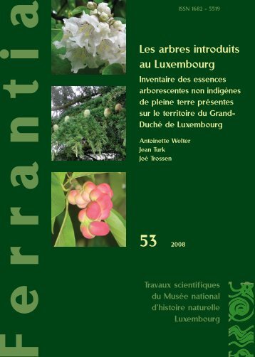 Les arbres introduits au Luxembourg - MusÃ©e national d'histoire ...