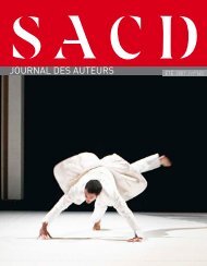 journal des auteurs - SACD