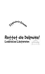 Rettet die Delphine!