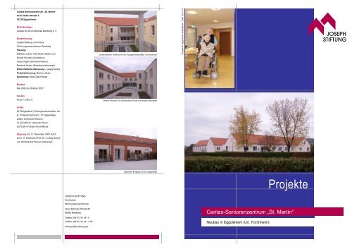 Caritas-Seniorenzentrum „St. Martin“, Eggolsheim - Joseph-Stiftung
