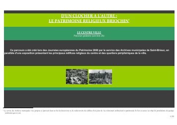 ItinÃ©raire - Saint-Brieuc
