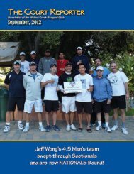 THE COURT REPORTER Jeff Wong's 4.5 Men's team swept through ...