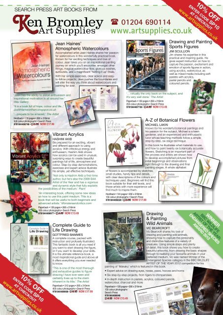 10 Off Ken Bromley Art Supplies
